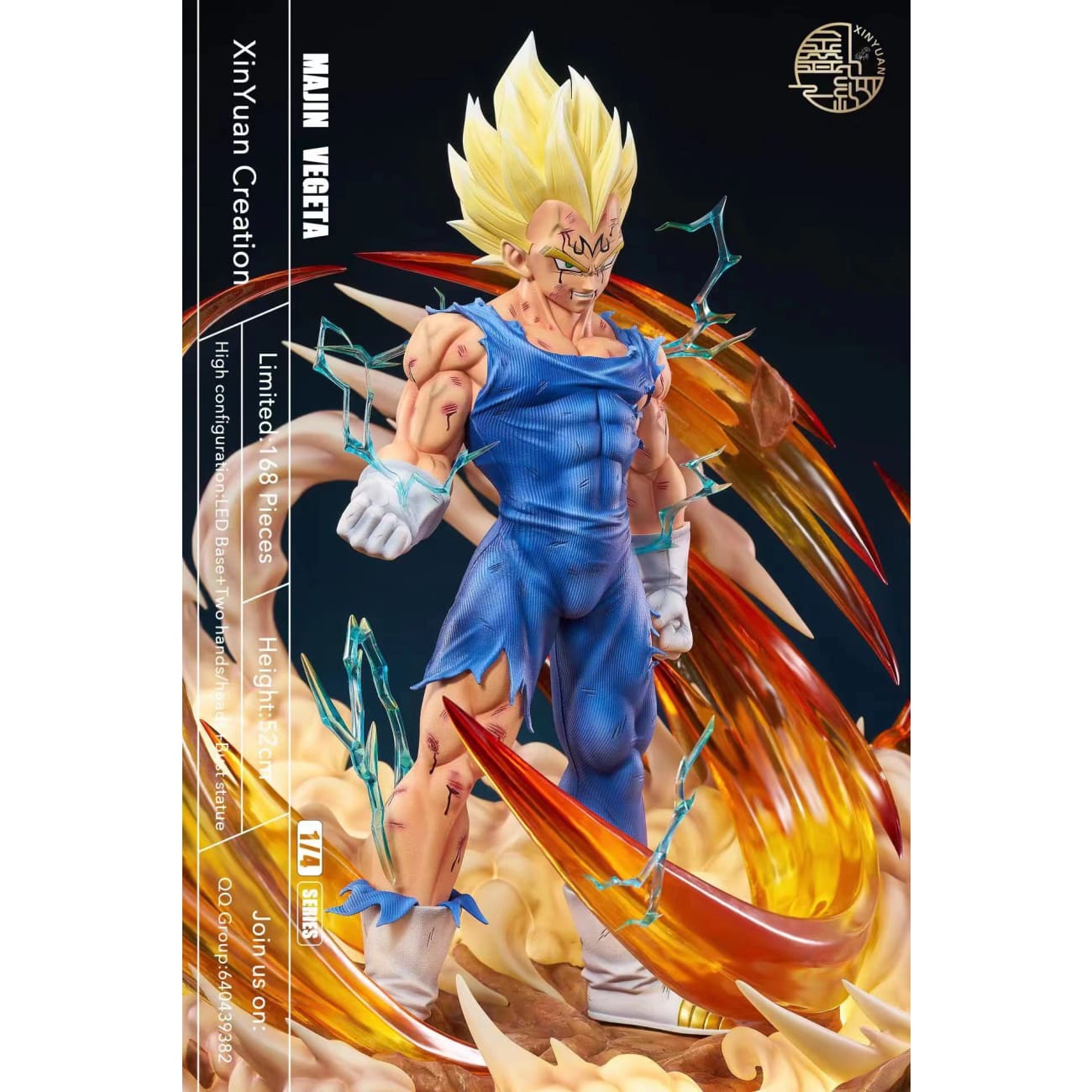 XinYuan Studio - Majin Vegeta / Majin Vegeta Bust 