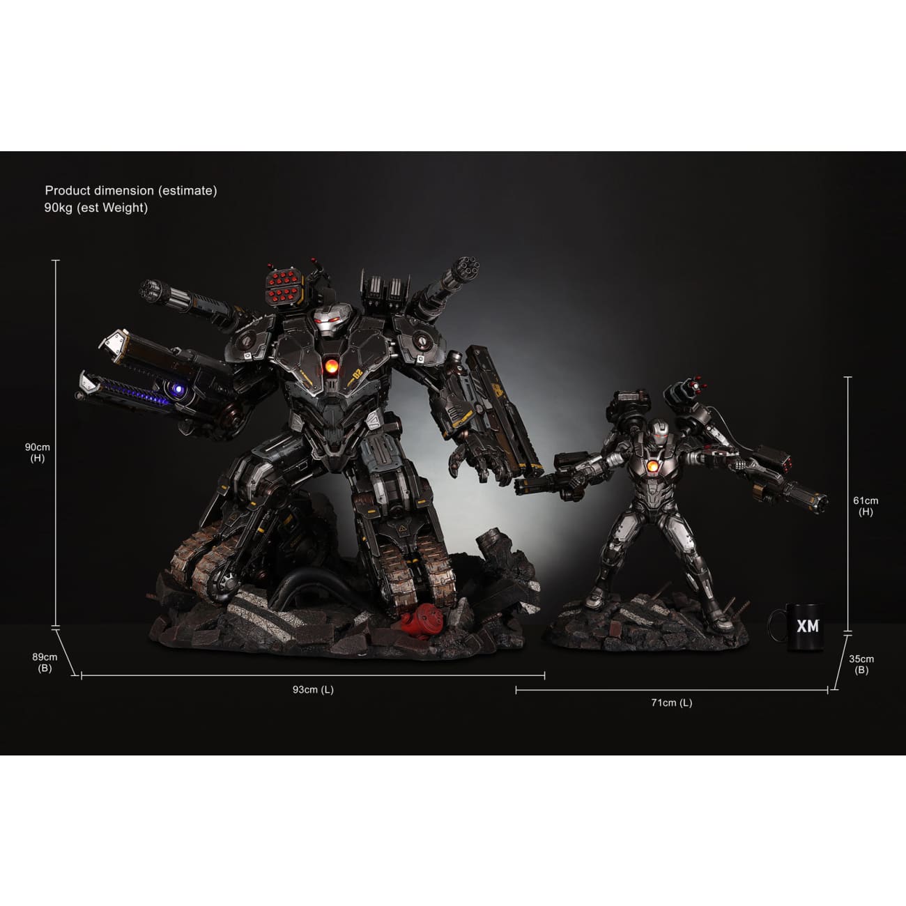 XM Studio -  War Machine (XM 'War Tank' Exclusive) Ver B