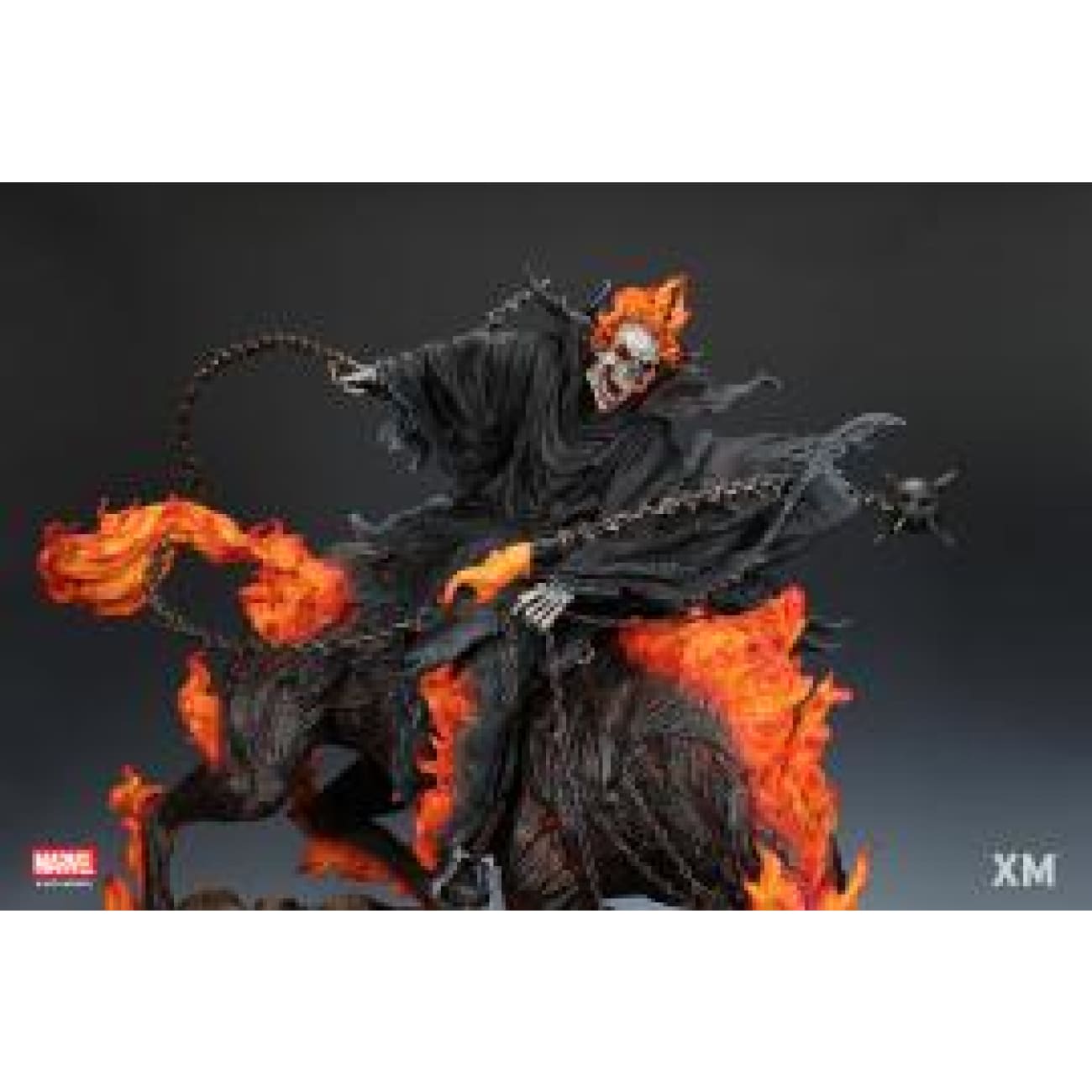 Xm Studios - Ghost Rider (horseback Edition) - Ghost Rider
