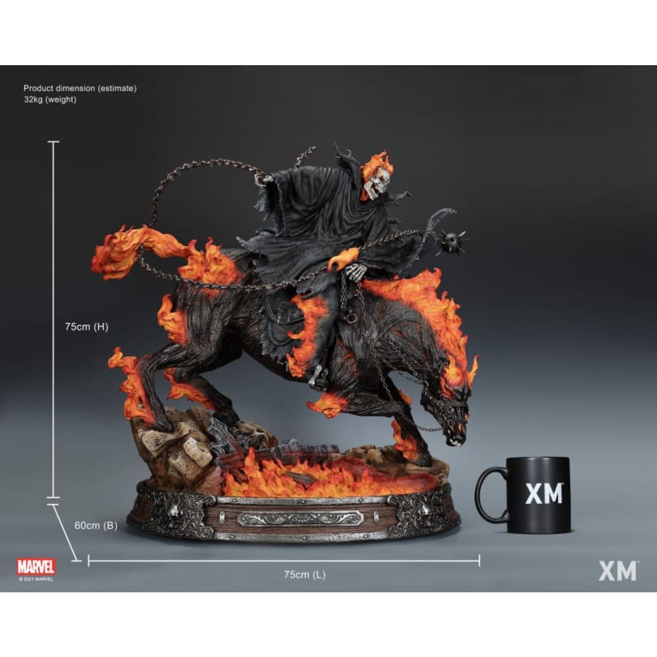 XM Studios - Ghost Rider (Horseback Edition)