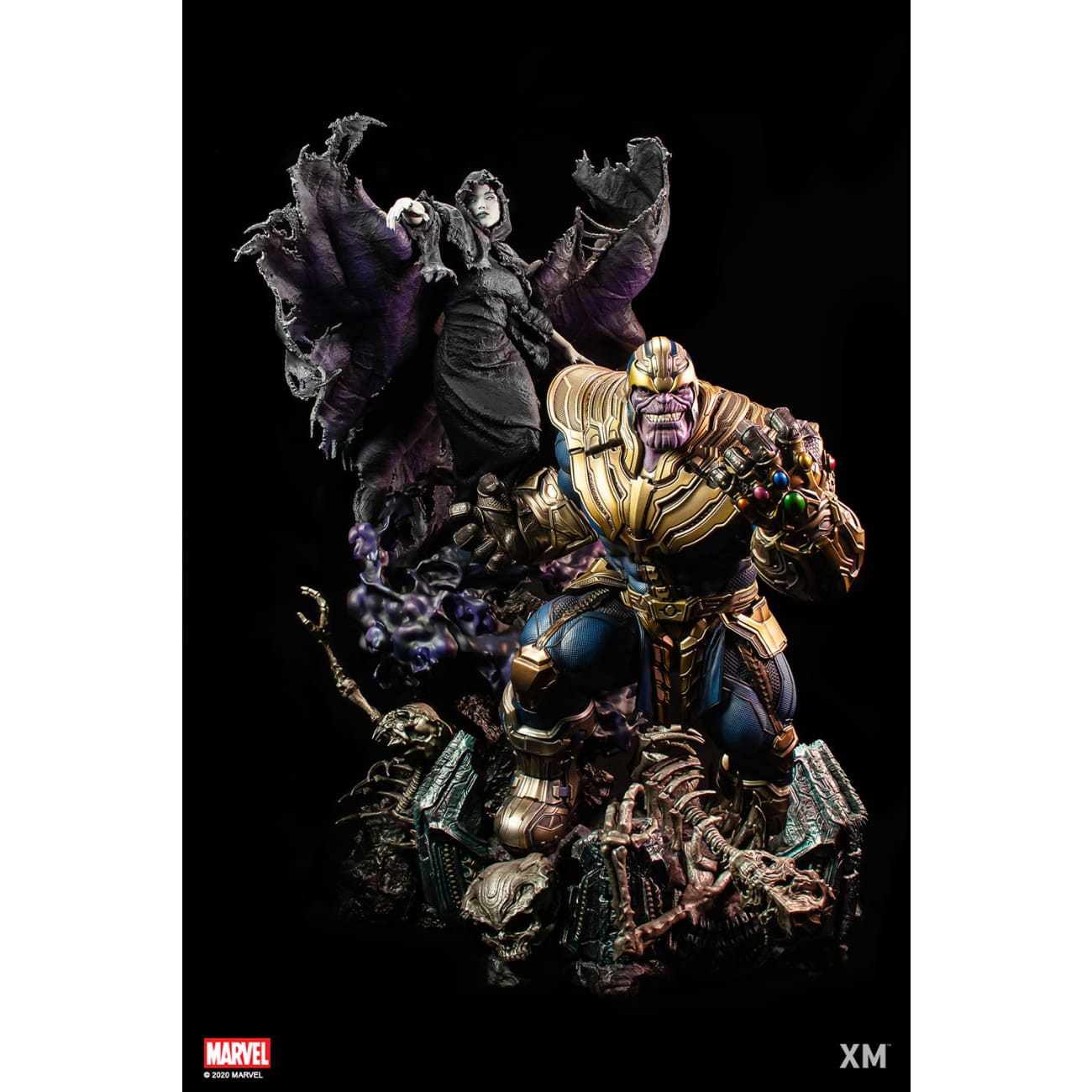 Xm Studios - Thanos with Lady Death - Preloved