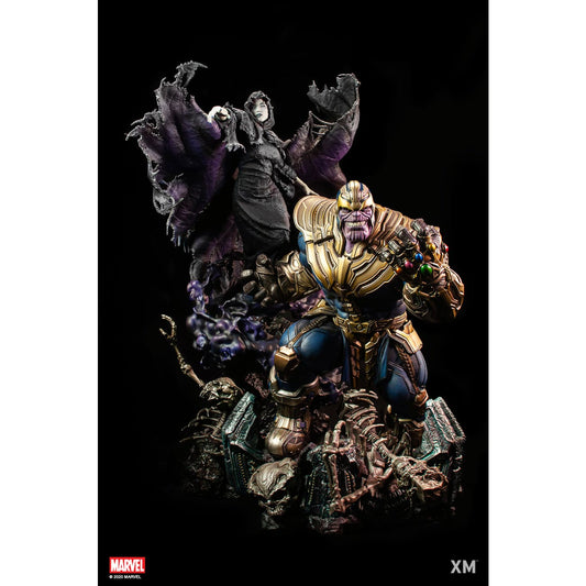 Xm Studios - Thanos with Lady Death - Preloved