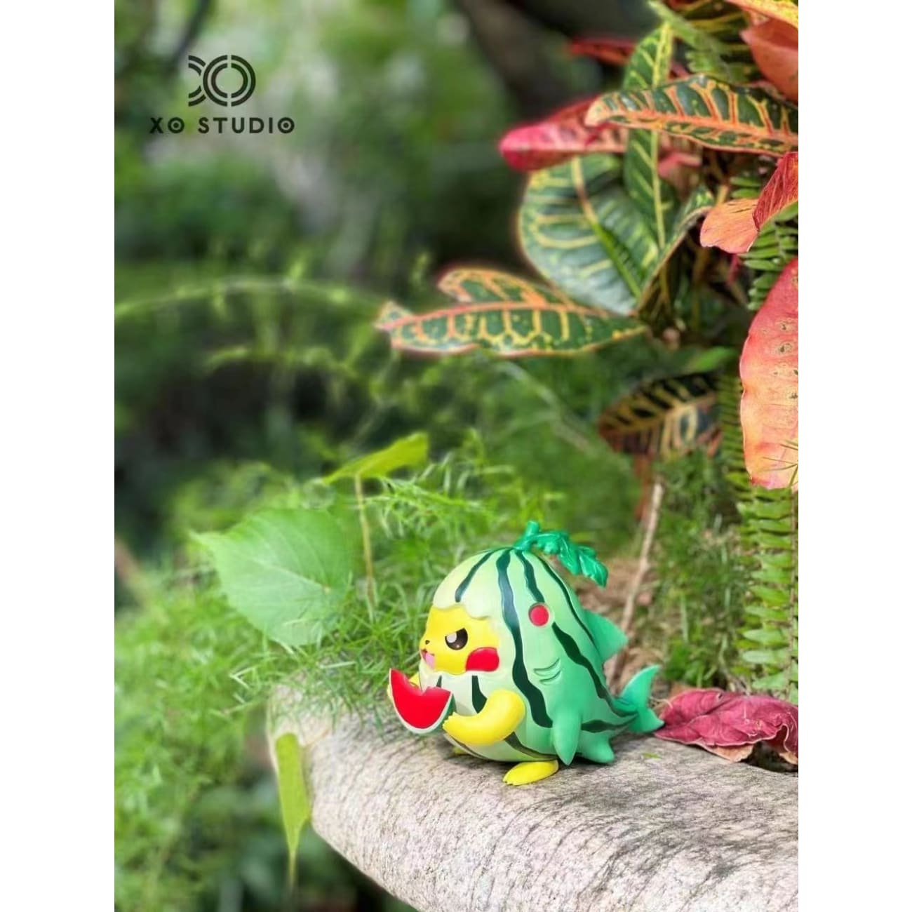 XO Studio - Pikachu Cosplay Cute Watermelon Shark 