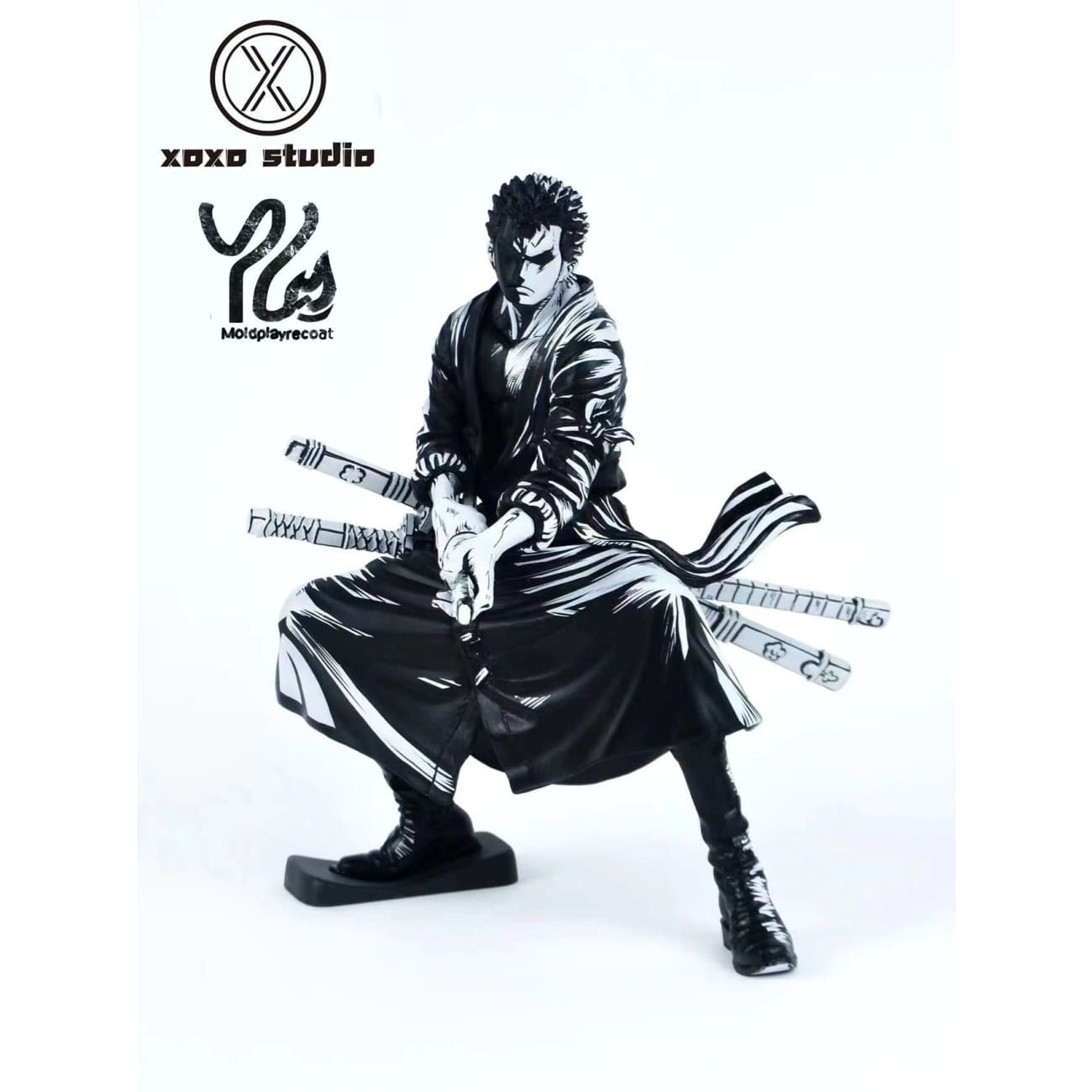 XOXO Studio - Onigashima Roronoa Zoro [Comic Version / Black & White Version]