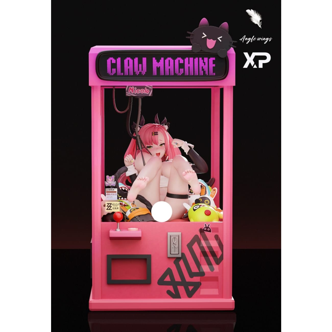 XP Studio x Angle Wings Studio - Nicole Demara Claw Machine 