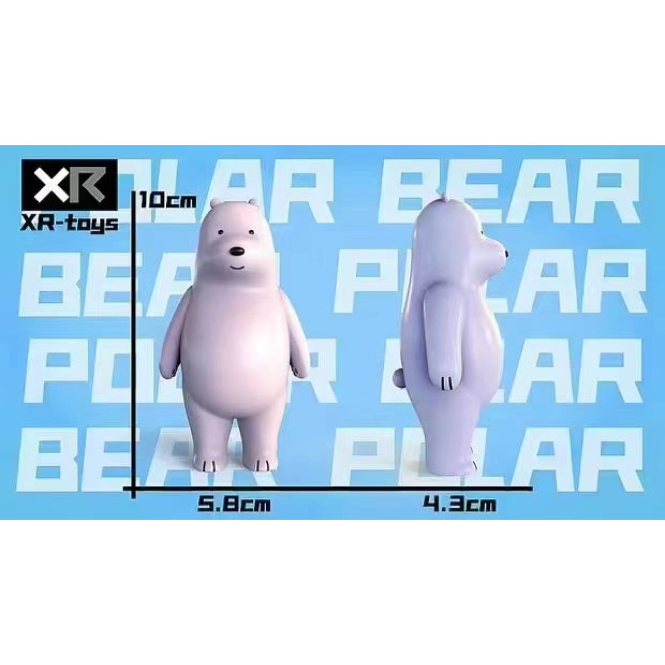 XR-toys - Ice Bear  [Solid/ Transparent]