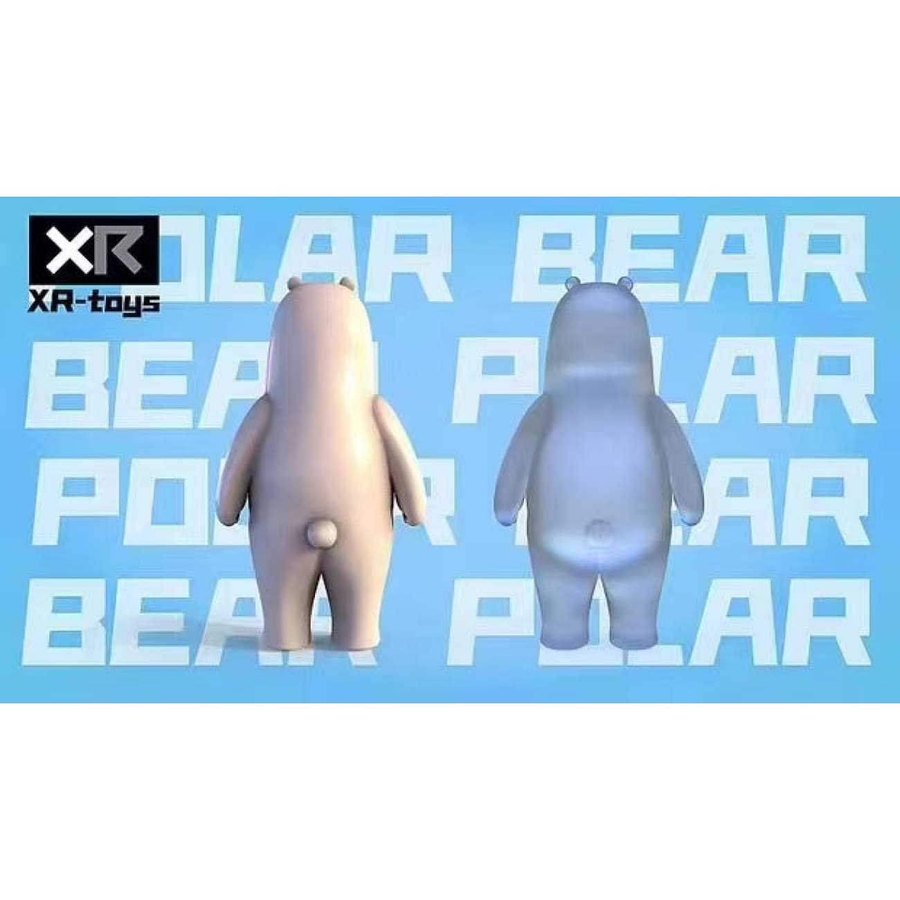 XR-toys - Ice Bear  [Solid/ Transparent]
