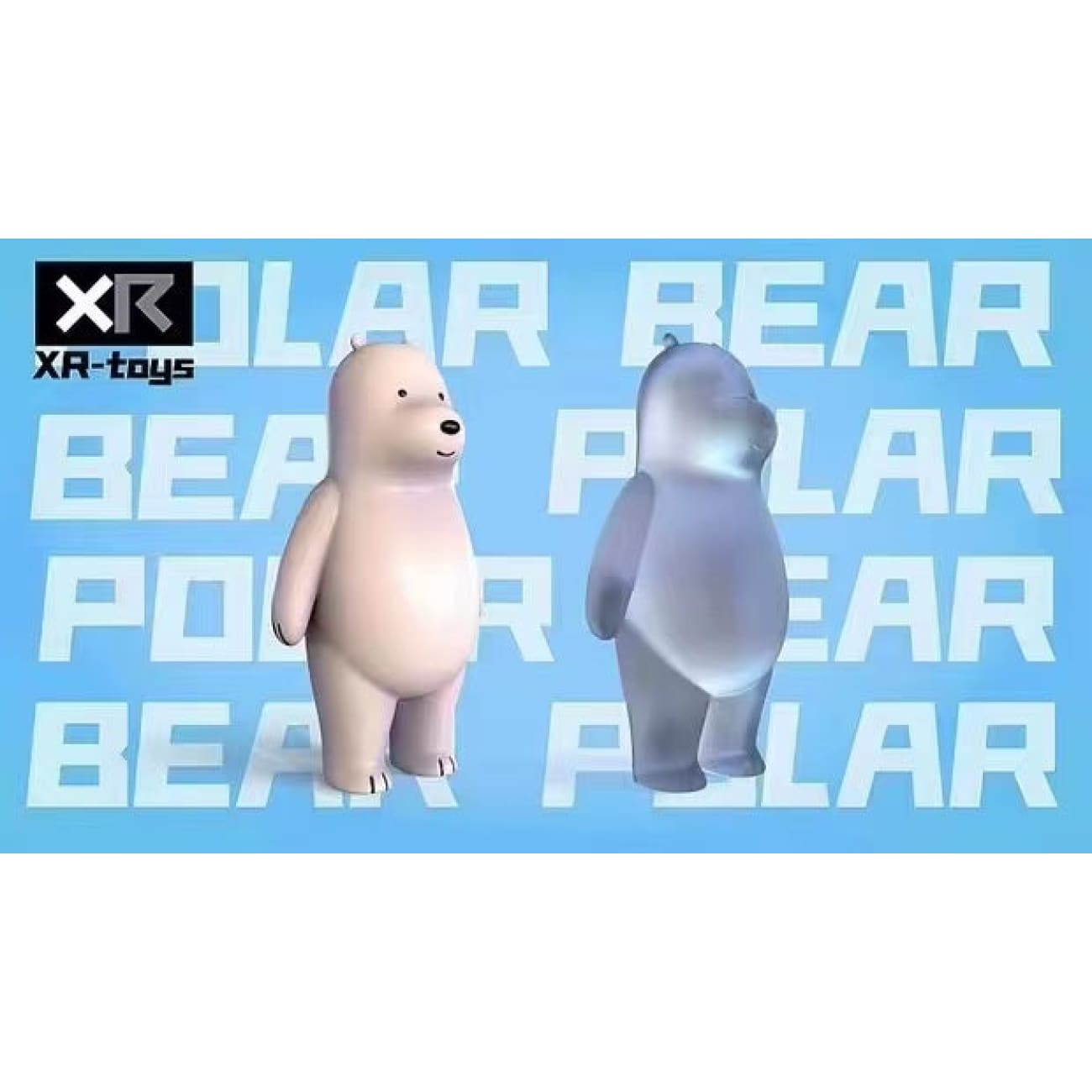 XR-toys - Ice Bear  [Solid/ Transparent]
