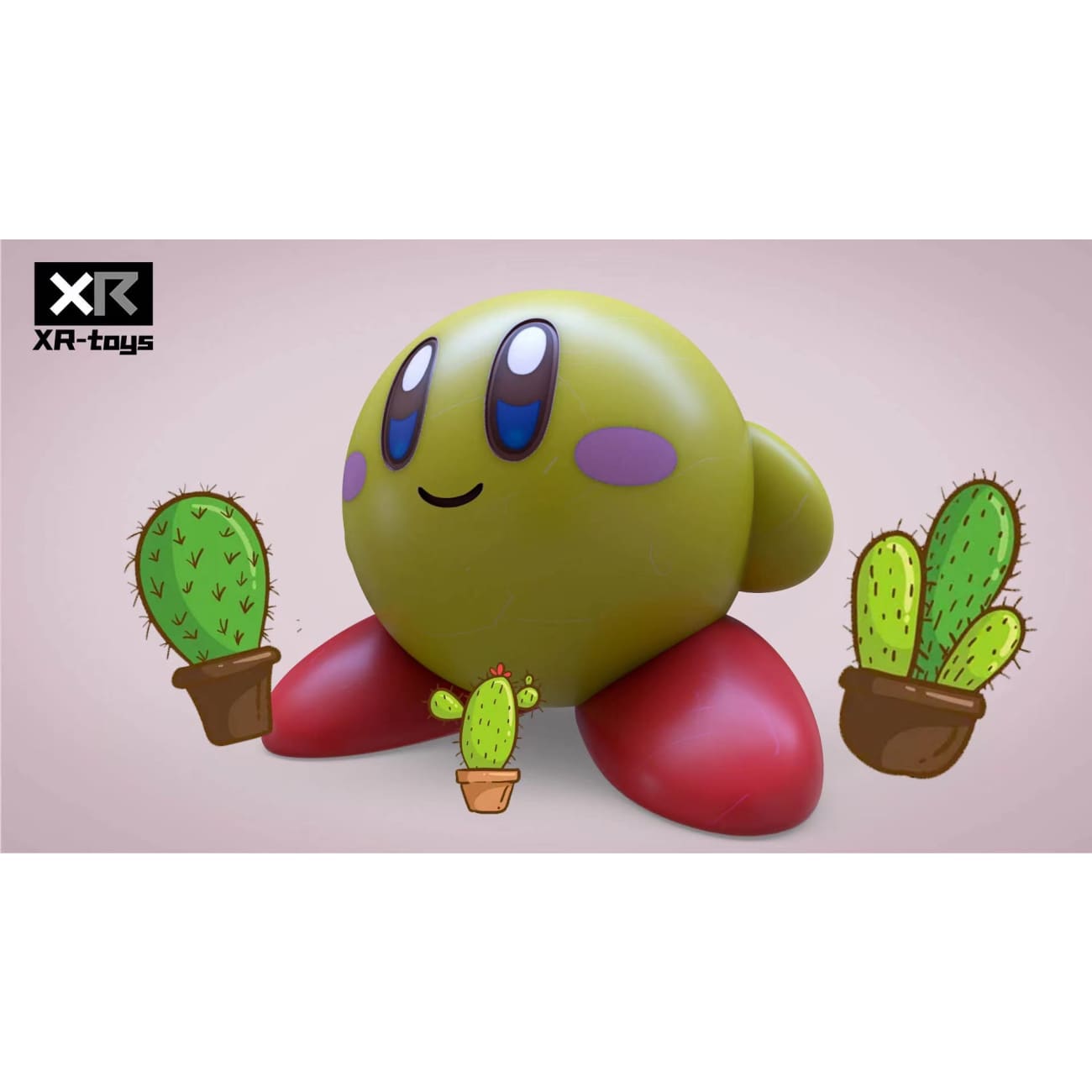 XR toys - Kirby [Pink/ Blue/ Green/ Yellow] 