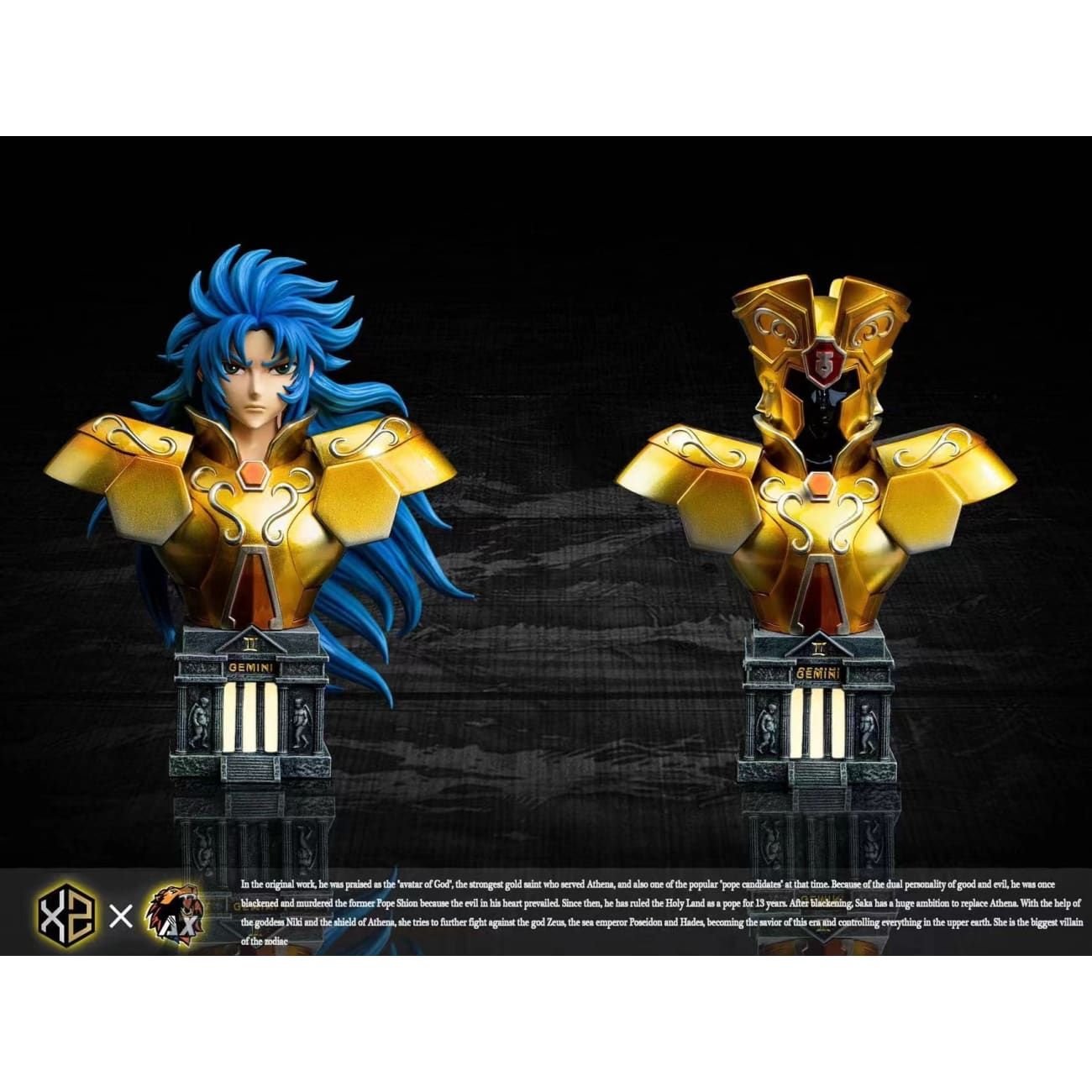 XS Studios X AX Studios  - Gemini Saga [A. Without Helmet / B.With Helmet]