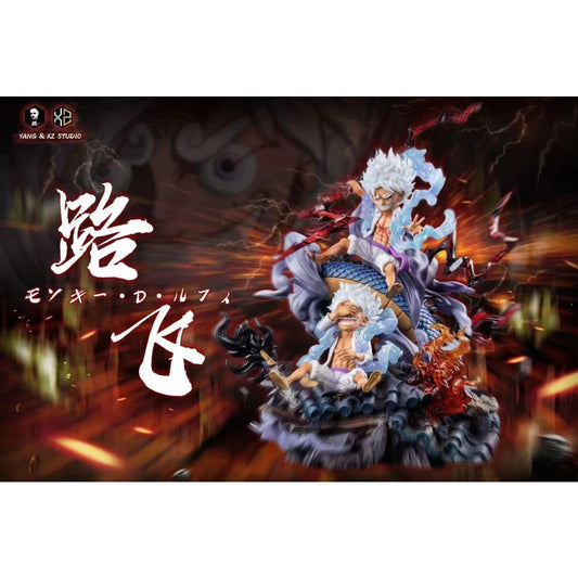 Xs Studios ＆ Yang Studios - Gear 5 Sun God Nika Luffy [Red Color Effects / Blue Color Effects] 