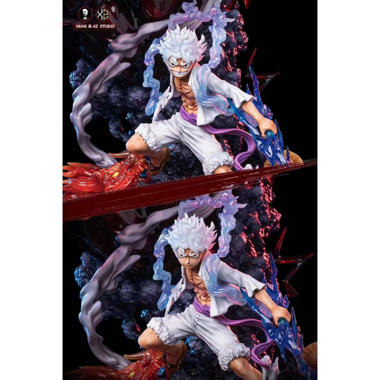 Xs Studios ＆ Yang Studios - Sun God Nika Luffy Gear 5 vs Kaido [WCF Scale / MAX Scale]