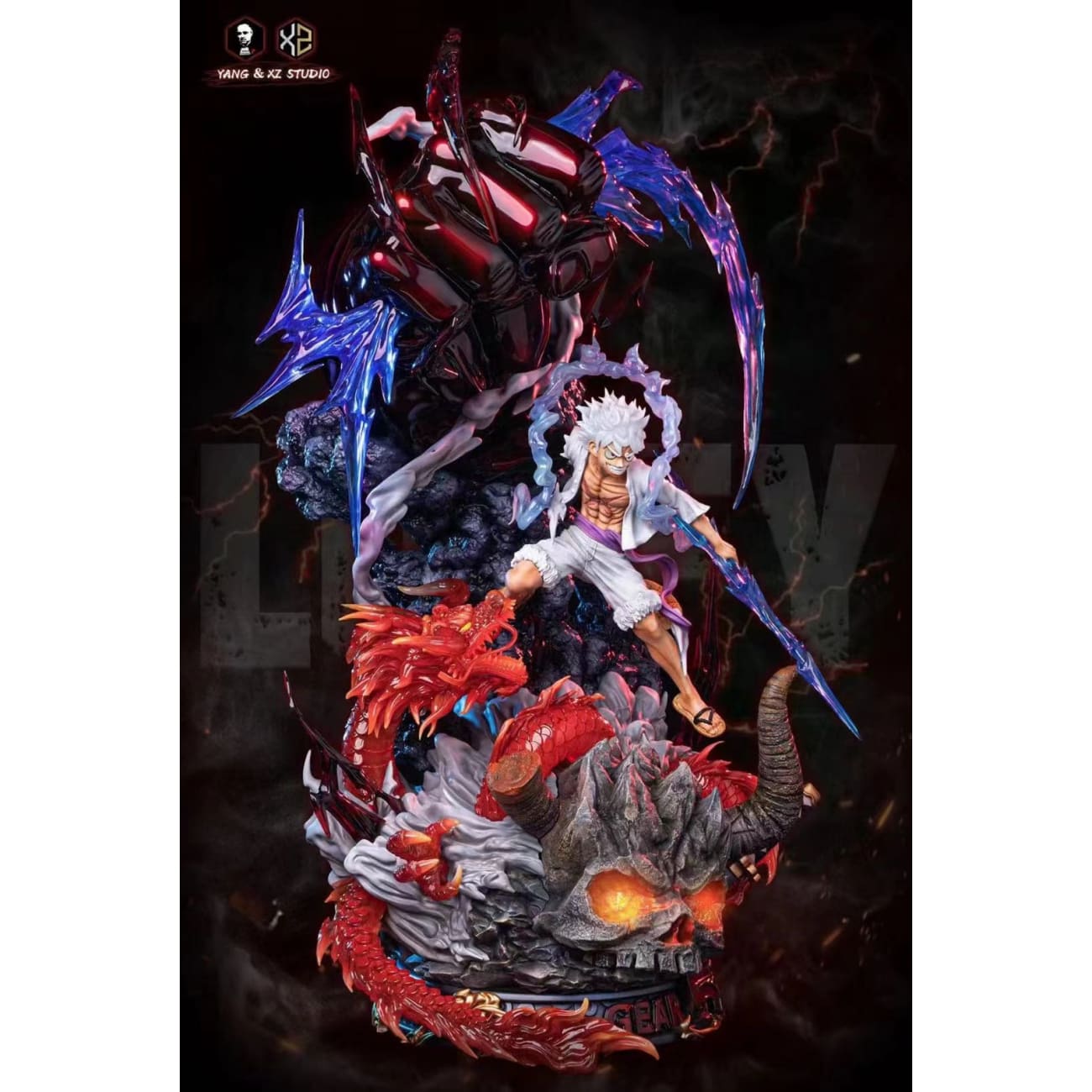 Xs Studios ＆ Yang Studios - Sun God Nika Luffy Gear 5 vs Kaido [WCF Scale / MAX Scale]