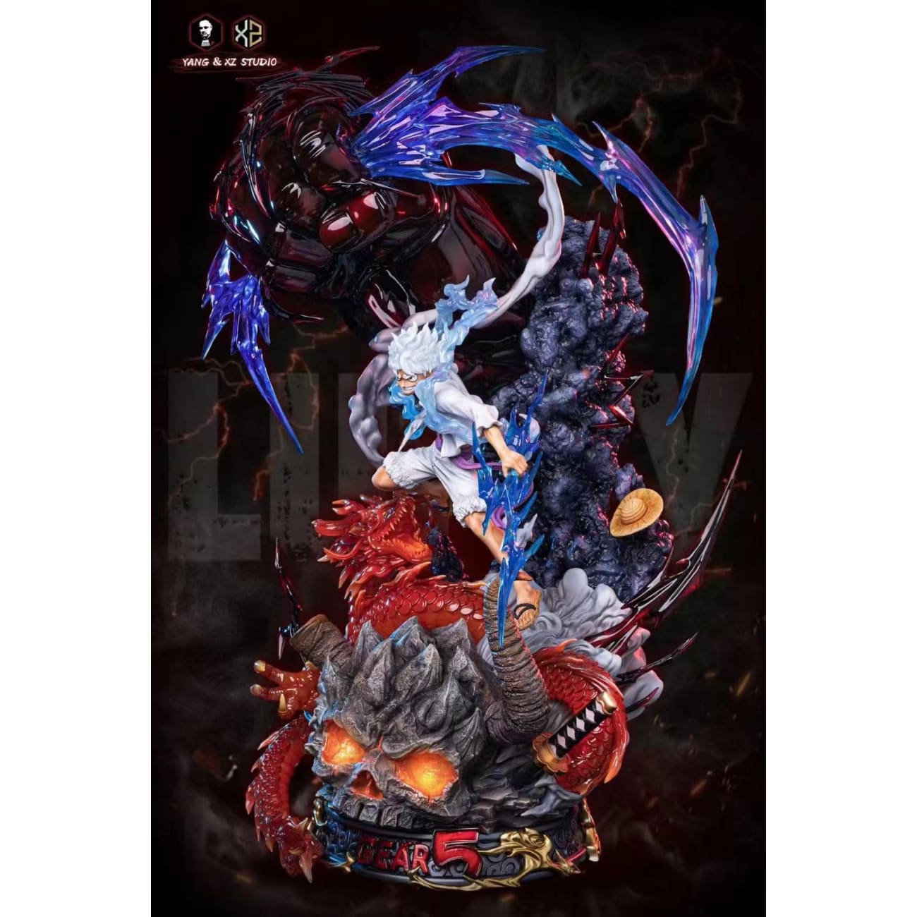 Xs Studios ＆ Yang Studios - Sun God Nika Luffy Gear 5 vs Kaido [WCF Scale / MAX Scale]
