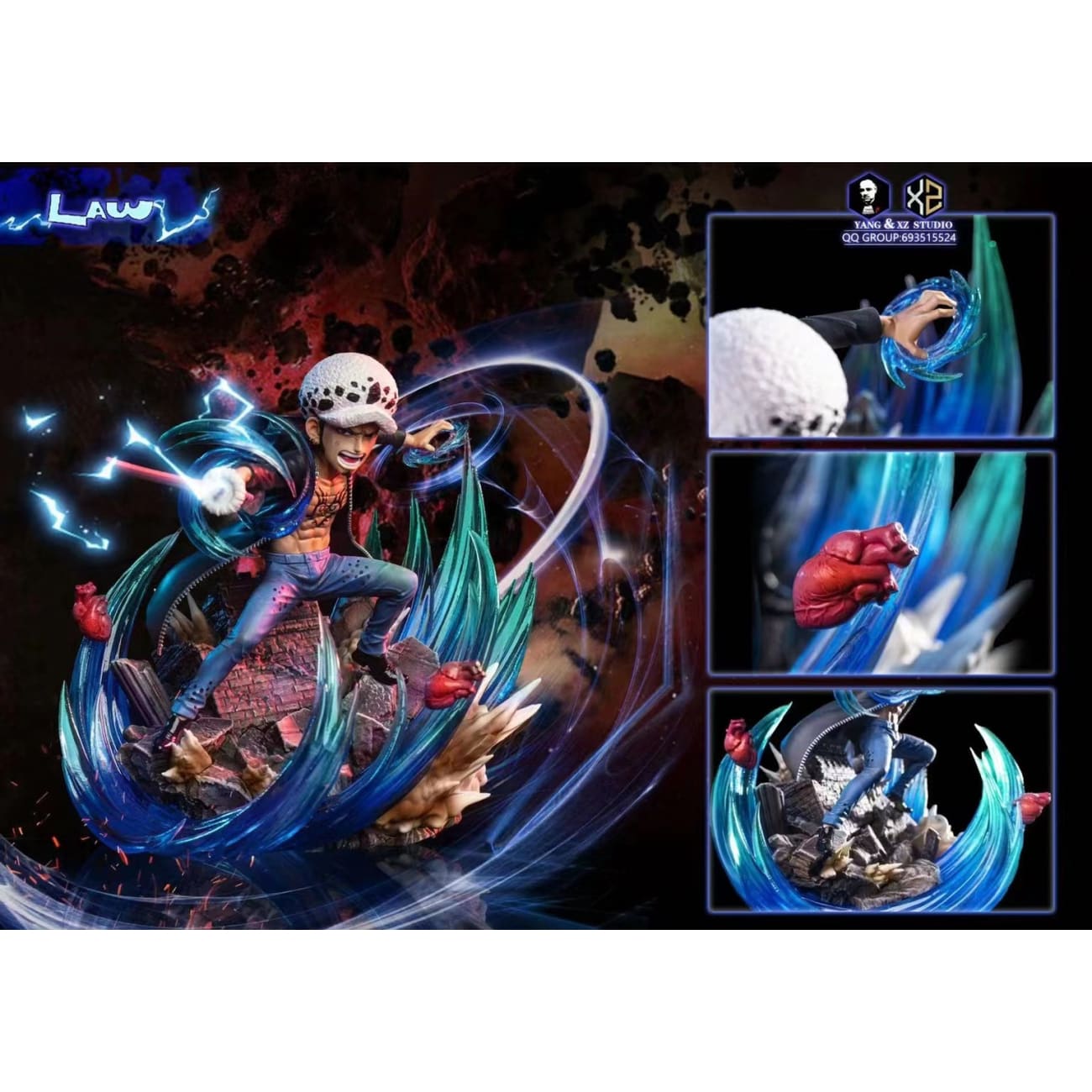 XS Studios & Yang Studios -  Trafalgar Water D. Law [WCF]