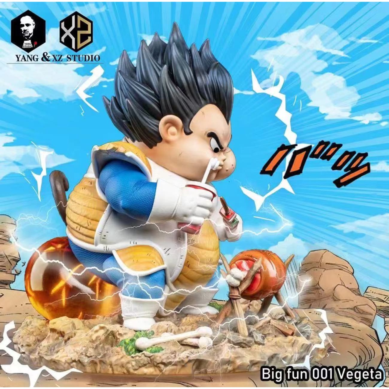 XS x Yang Studio - Foodie Majin Vegeta [SD]