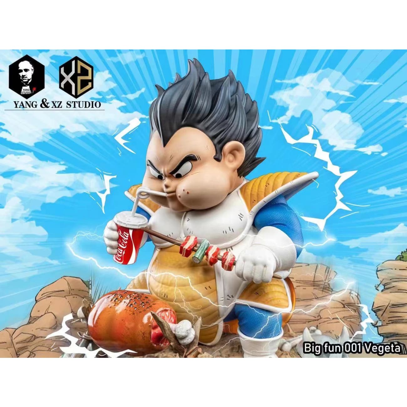 XS x Yang Studio - Foodie Majin Vegeta [SD]