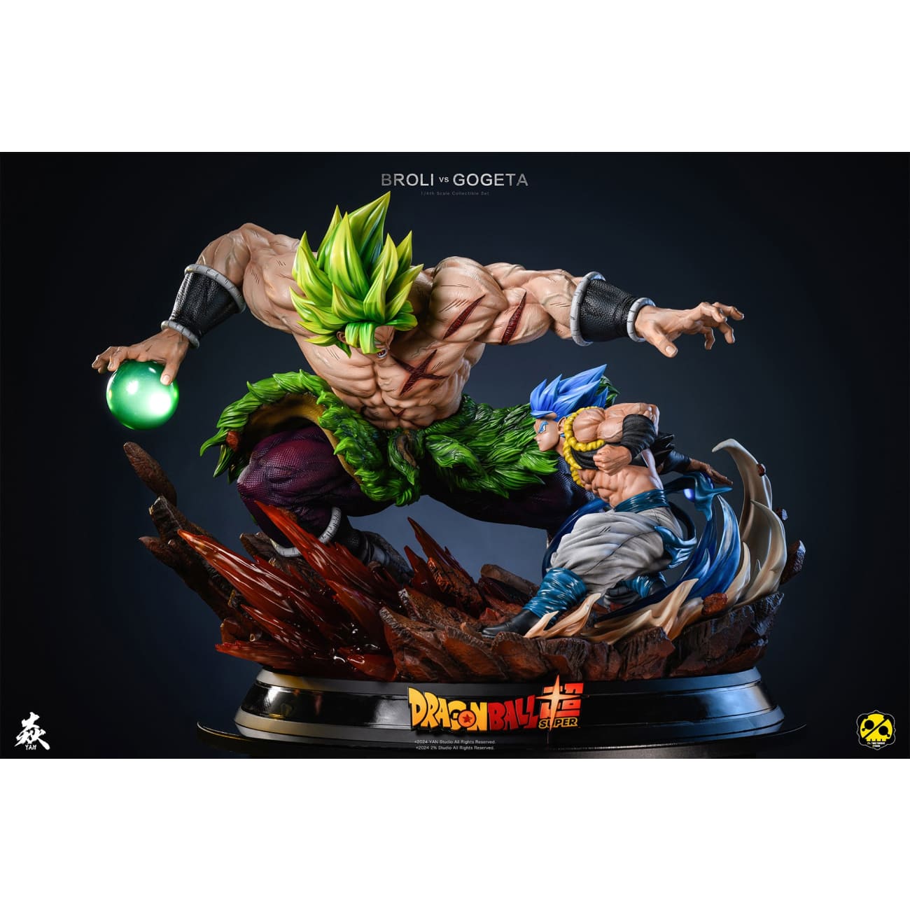 Yan Studio x 2% Two Percent Studio - Broly vs Gogeta