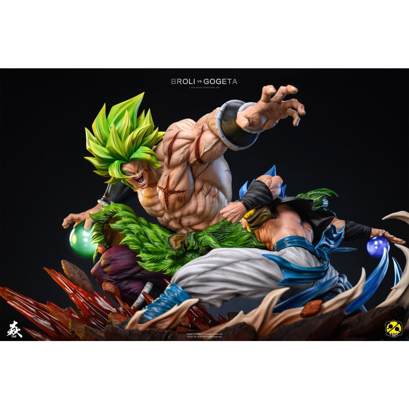 Yan Studio x 2% Two Percent Studio - Broly vs Gogeta