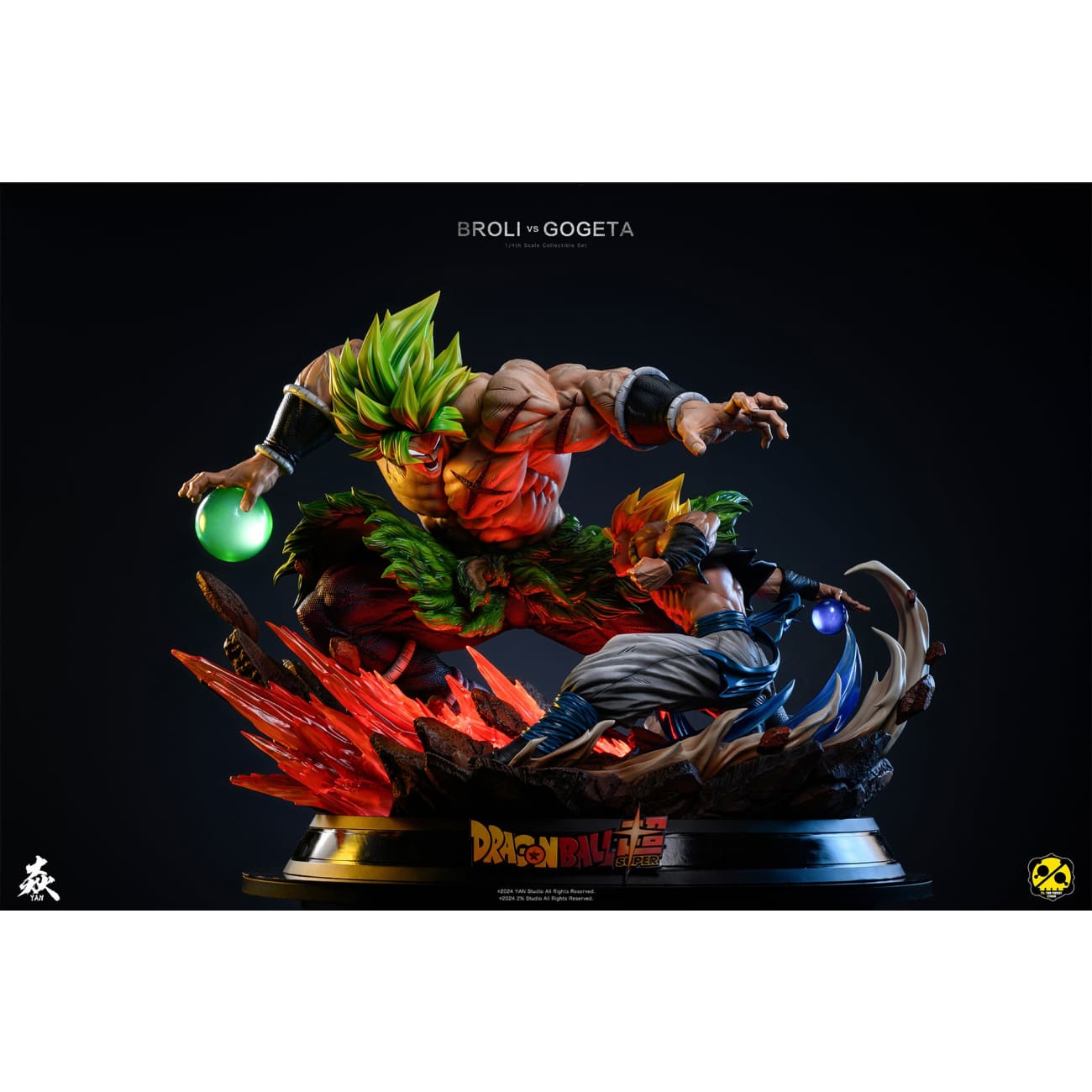 Yan Studio x 2% Two Percent Studio - Broly vs Gogeta