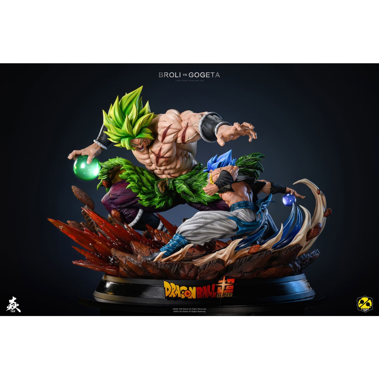 Yan Studio x 2% Two Percent Studio - Broly vs Gogeta