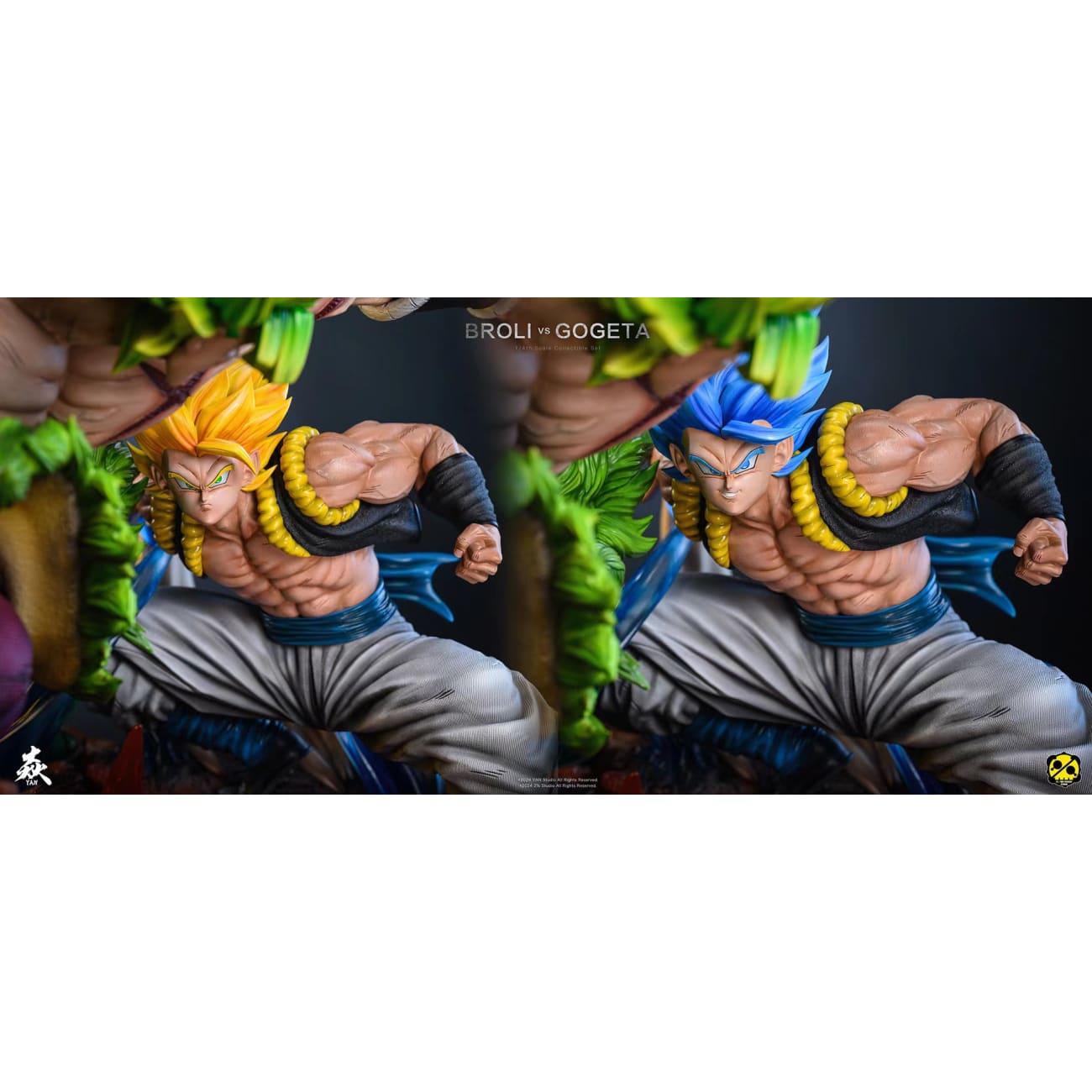 Yan Studio x 2% Two Percent Studio - Broly vs Gogeta