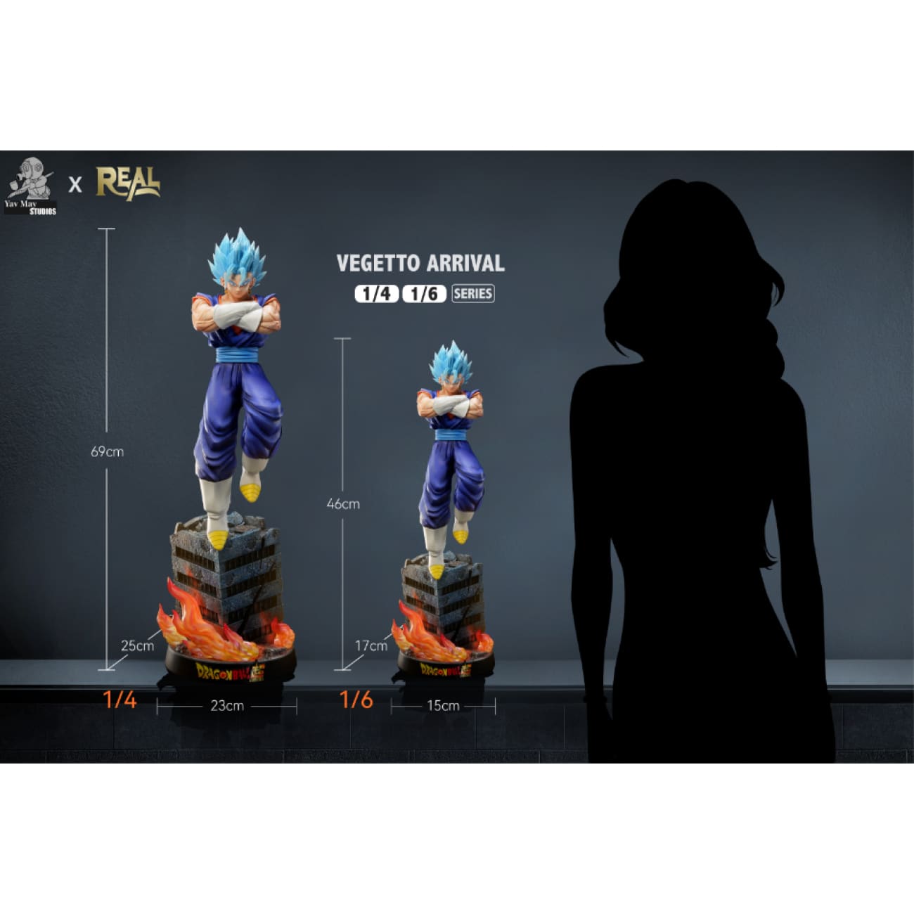 Yav May Studio x REAL - Super Saiyan Vegetto [6 Variants]