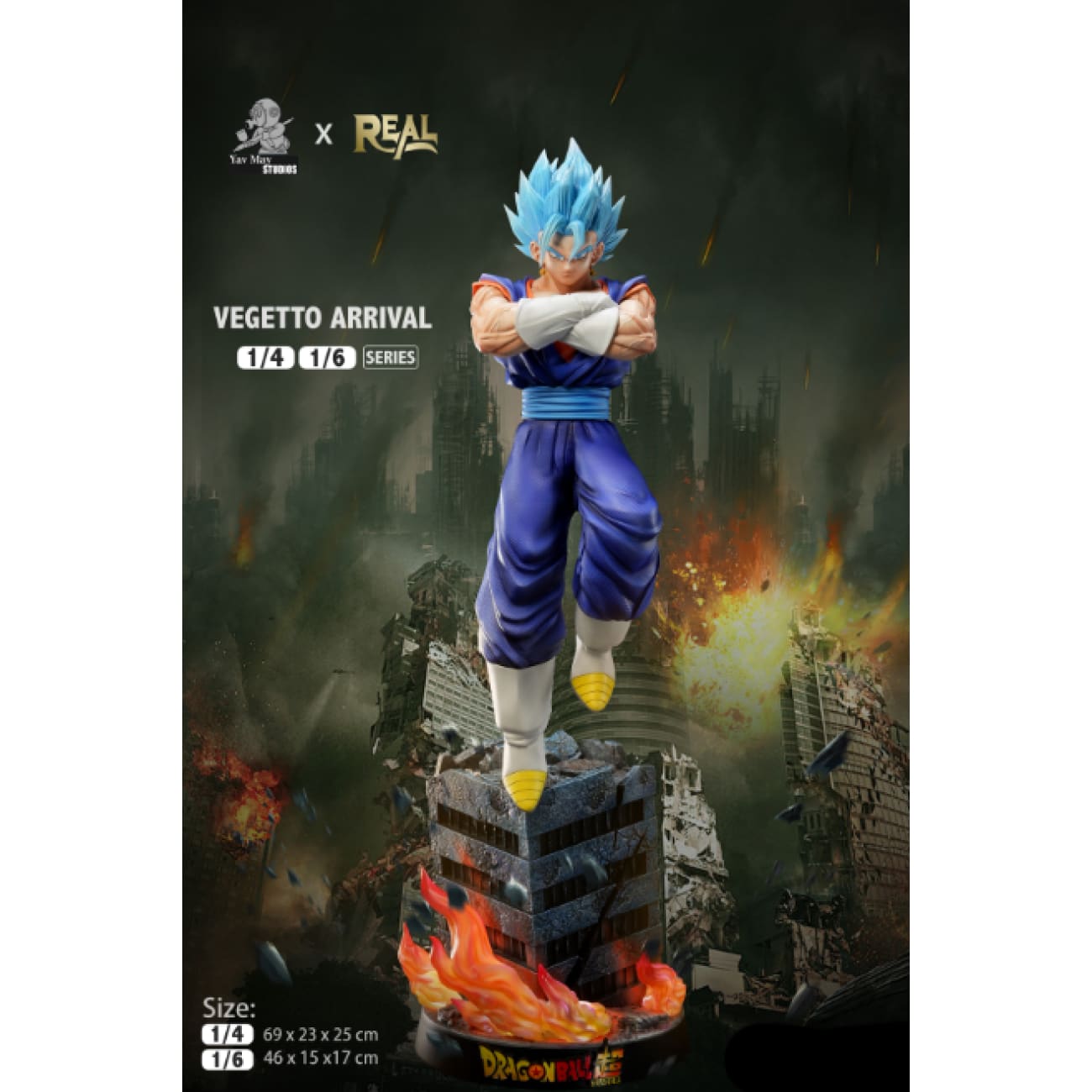 Yav May Studio x REAL - Super Saiyan Vegetto [6 Variants]