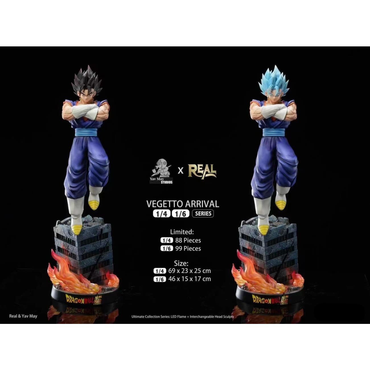 Yav May Studio x REAL - Super Saiyan Vegetto [6 Variants]