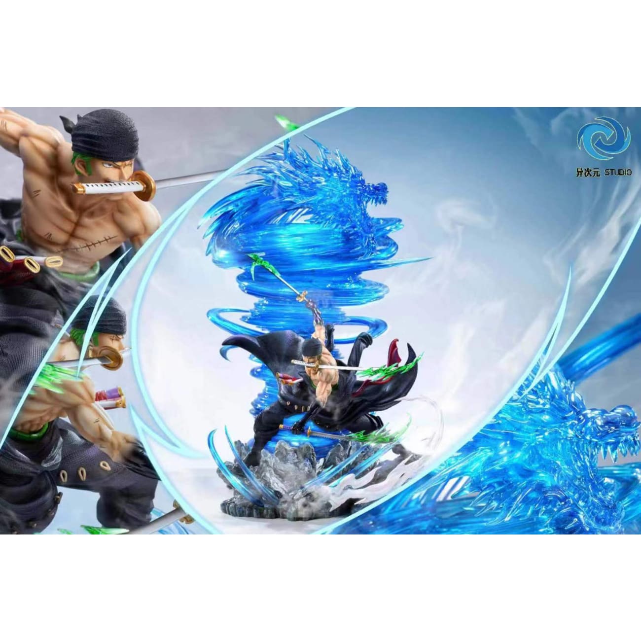 Yi Ci Yuan Studio - Roronoa Zoro Black Rope Tornado
