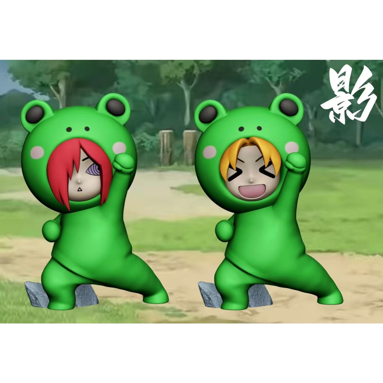 Ying Studio - Frog Team Four [Nagato, Yahiko,Jiraiya & Konan]