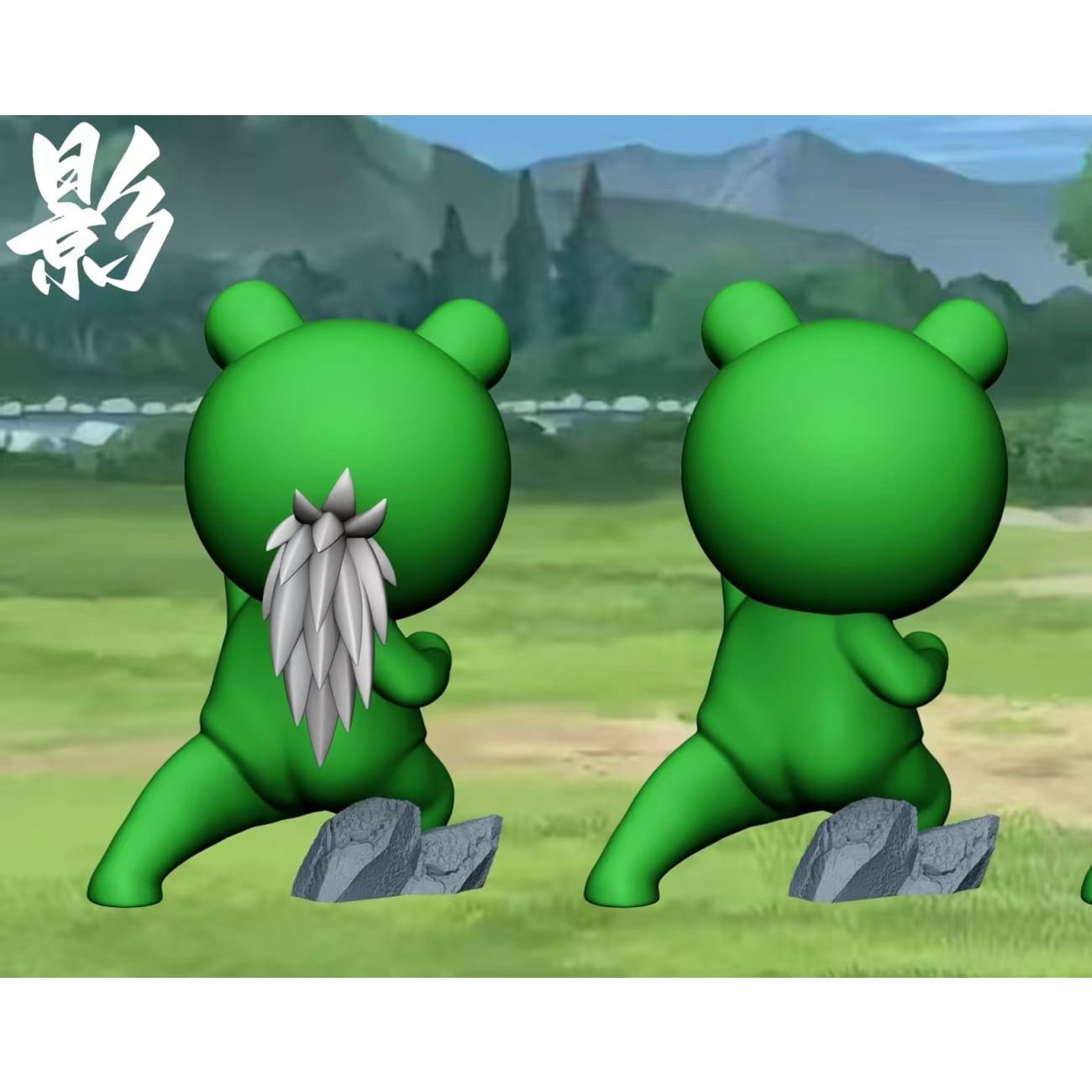 Ying Studio - Frog Team Four [Nagato, Yahiko,Jiraiya & Konan]