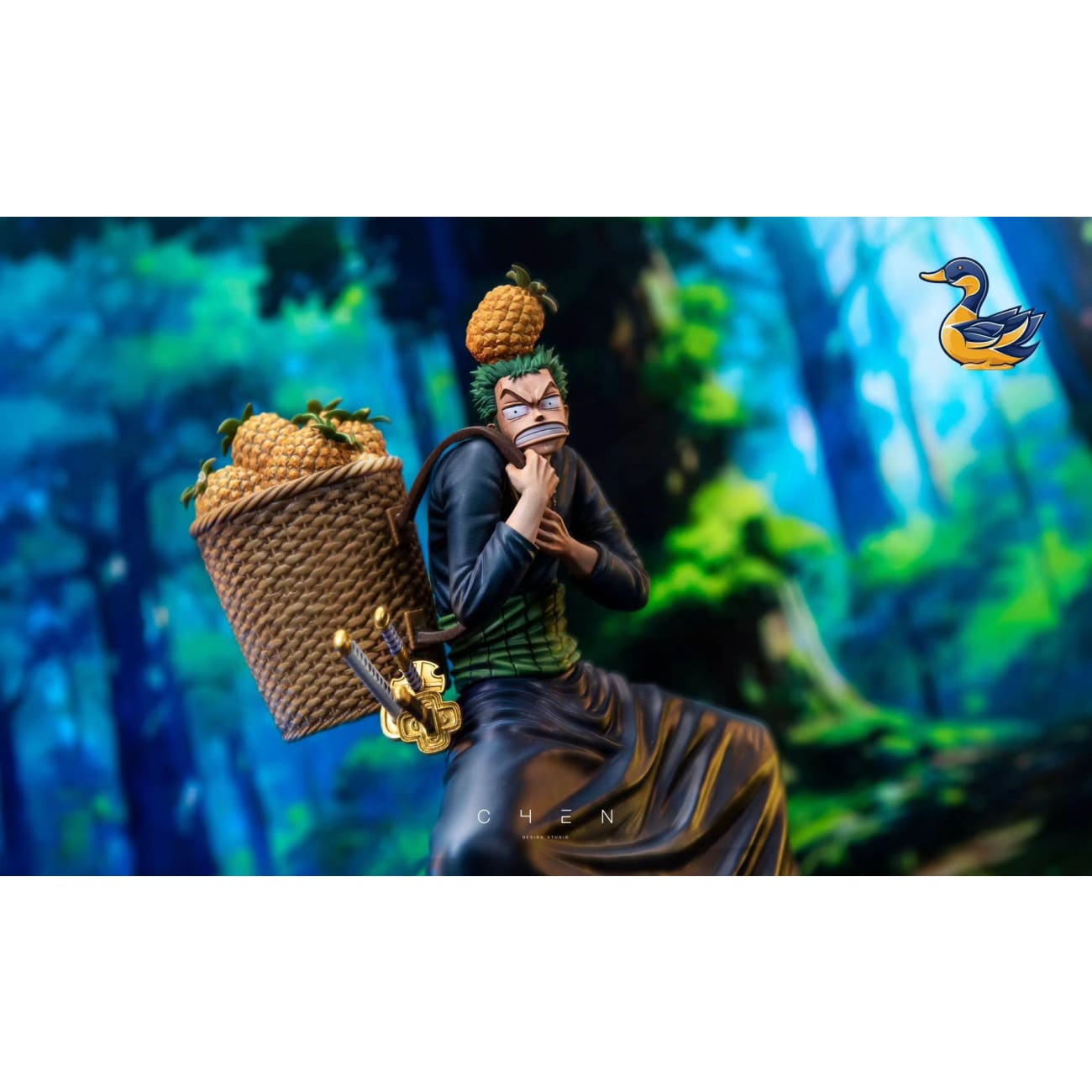YN Studio - Pineapple Smashes Roronoa Zoro's Head