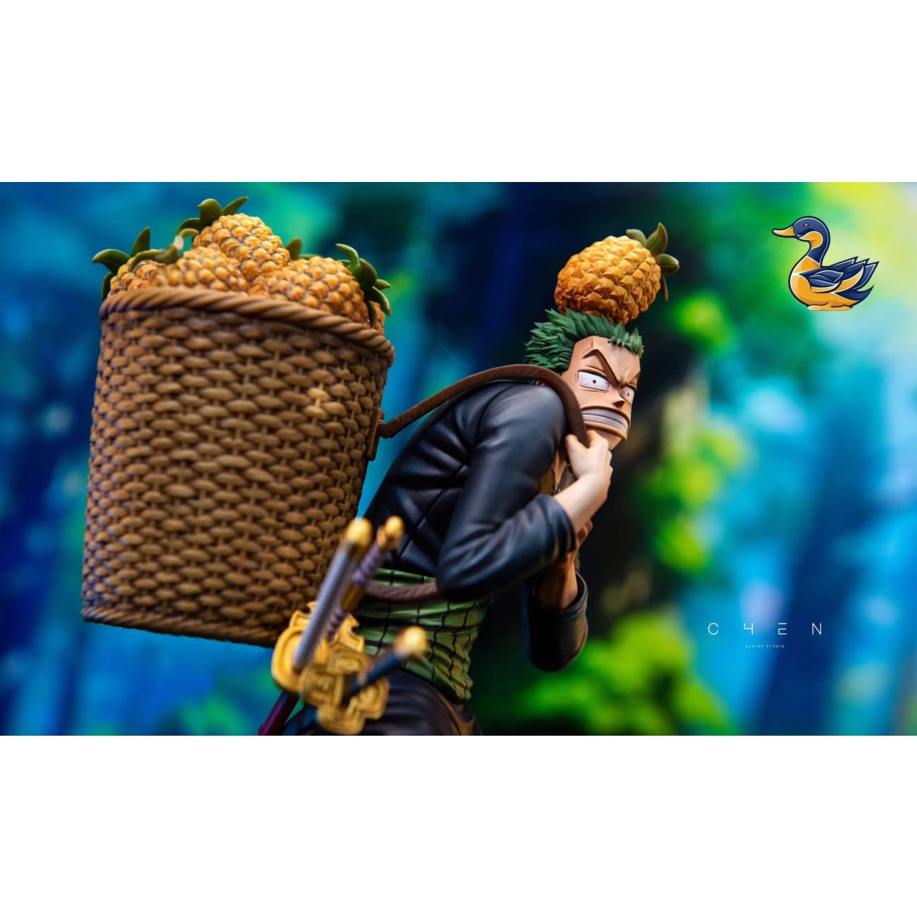 YN Studio - Pineapple Smashes Roronoa Zoro's Head