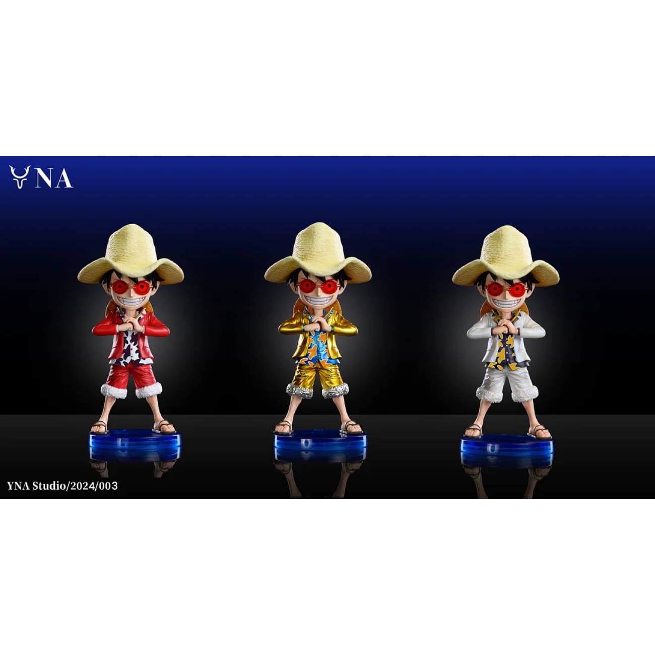 YNA Studio - Monkey D. Luffy Film: Gold Ver. [3 Variants]