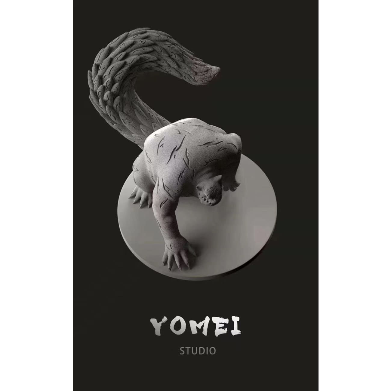 Yomei studio - Eight Tail Gyūki/ One Tail Shukaku 