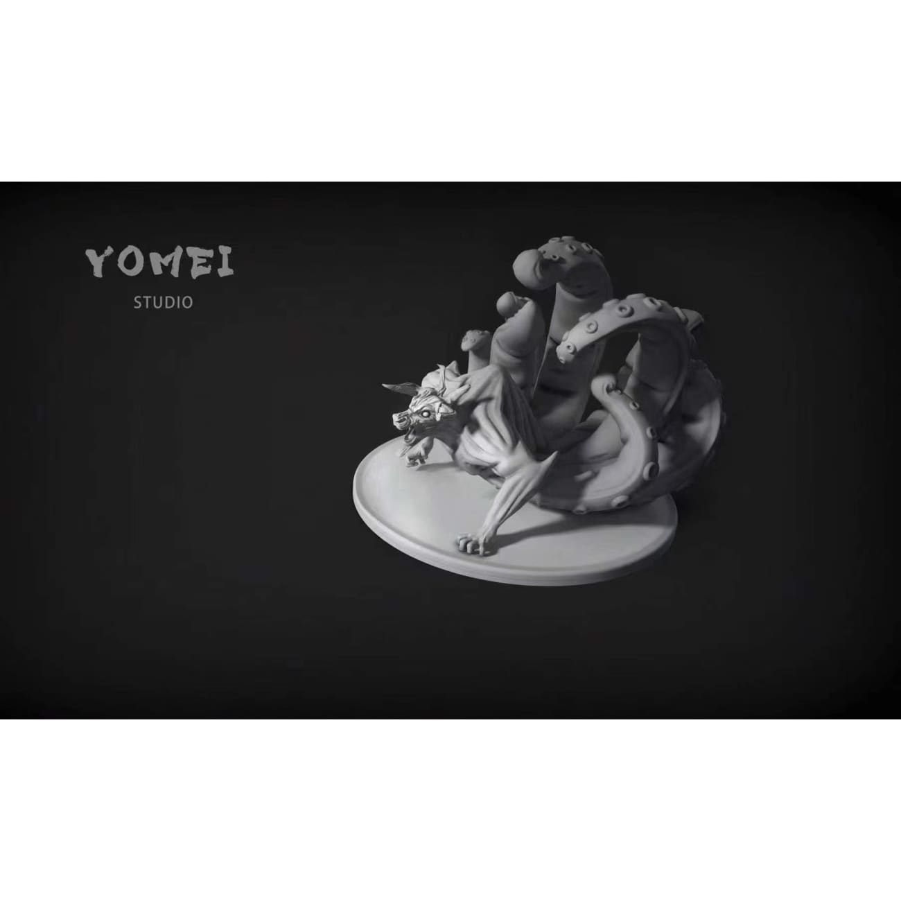 Yomei studio - Eight Tail Gyūki/ One Tail Shukaku 