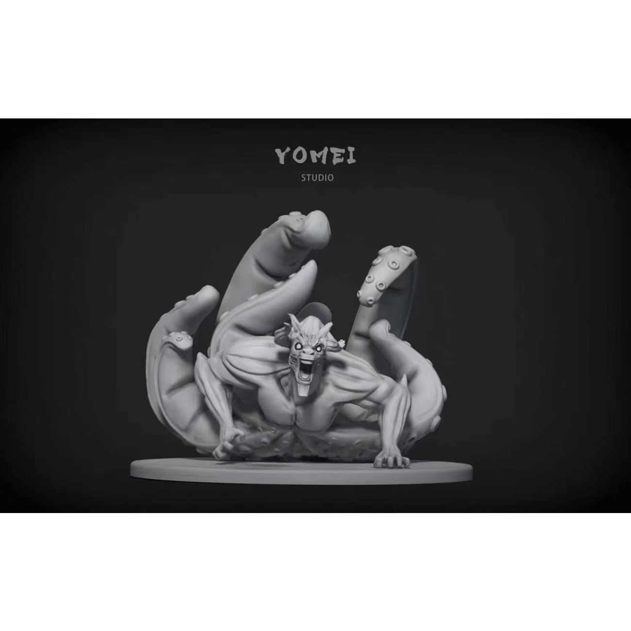 Yomei studio - Eight Tail Gyūki/ One Tail Shukaku 