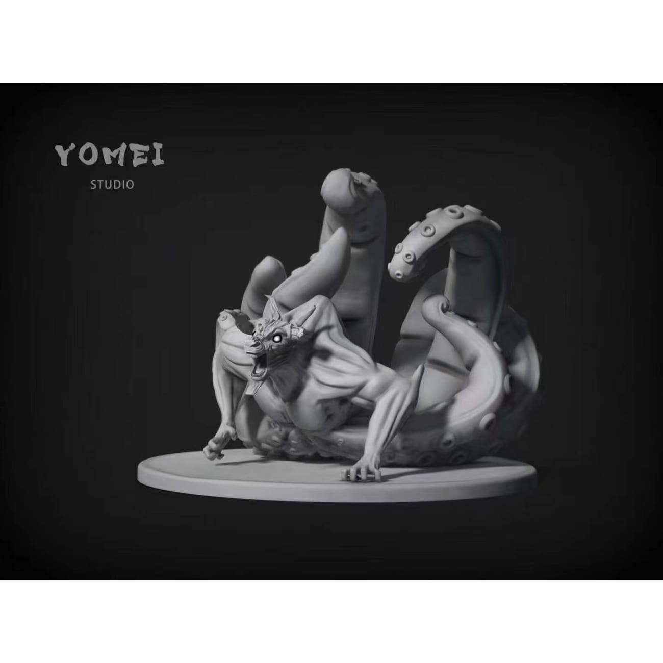 Yomei studio - Eight Tail Gyūki/ One Tail Shukaku 