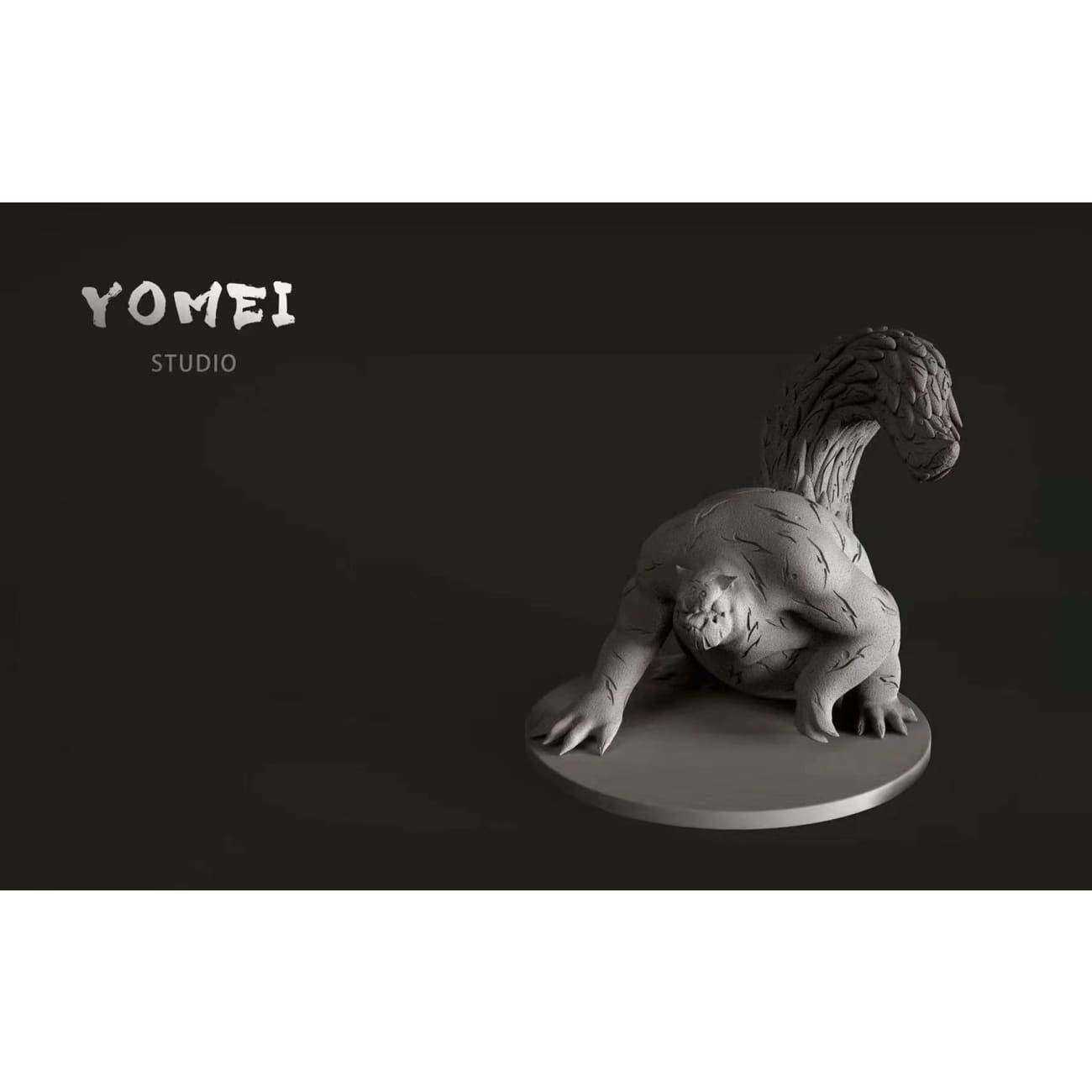 Yomei studio - Eight Tail Gyūki/ One Tail Shukaku 