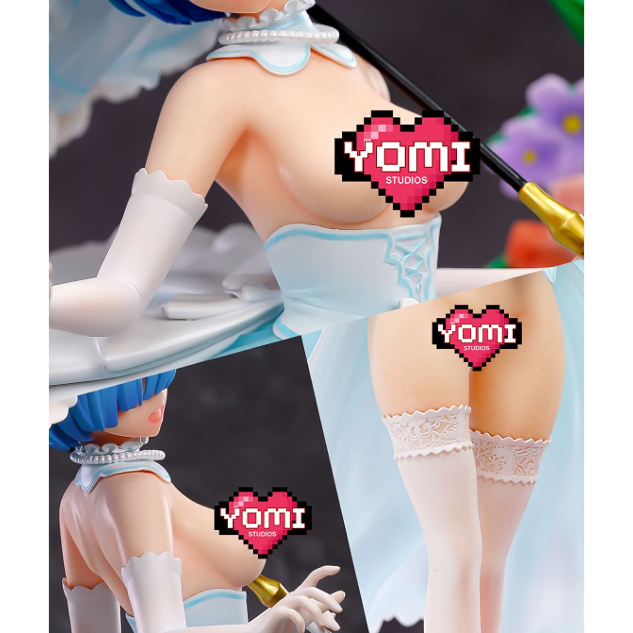 Yomi Studio - Wedding Dress Rem [Cast Off] [Black / Blue]