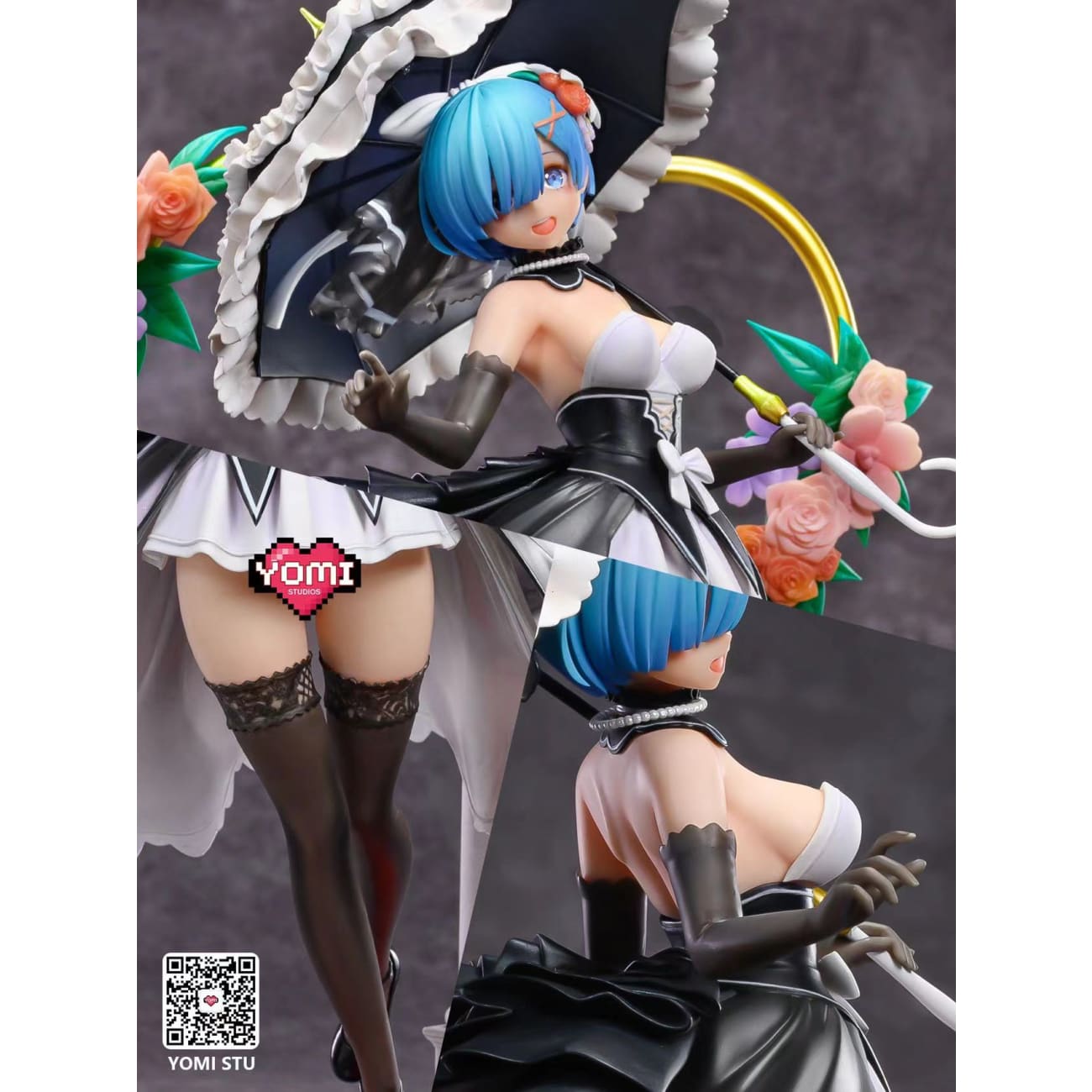 Yomi Studio - Wedding Dress Rem [Cast Off] [Black / Blue]