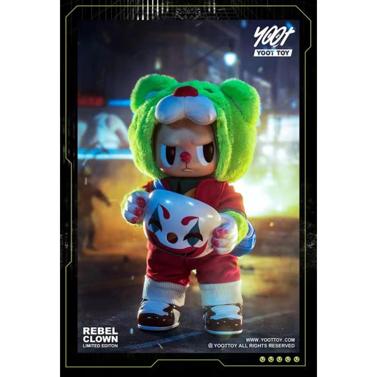 Yoot Toy  - Rebel Clown/ Rebel Bear