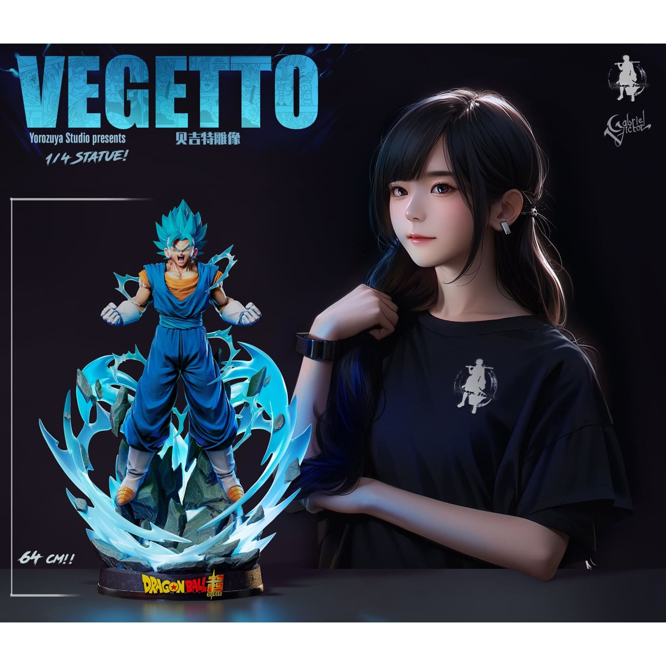 Yorozuya Studio - Super Saiyan Blue Vegetto
