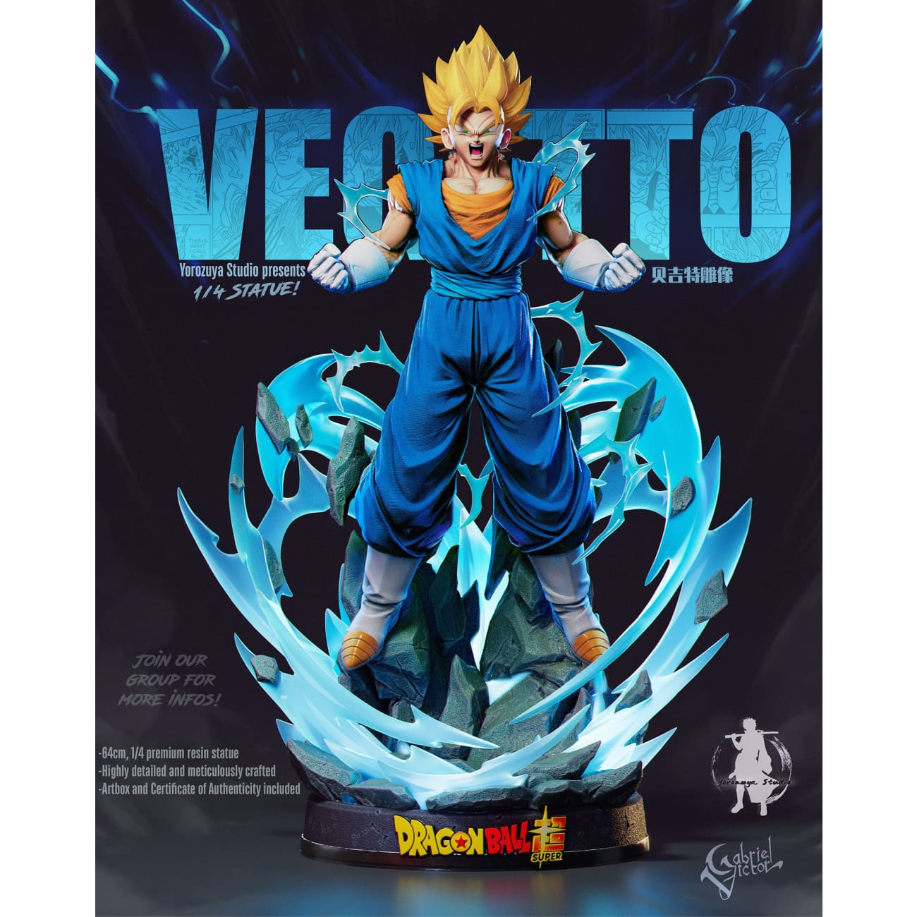 Yorozuya Studio - Super Saiyan Blue Vegetto