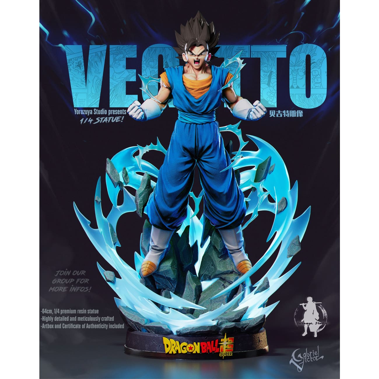 Yorozuya Studio - Super Saiyan Blue Vegetto