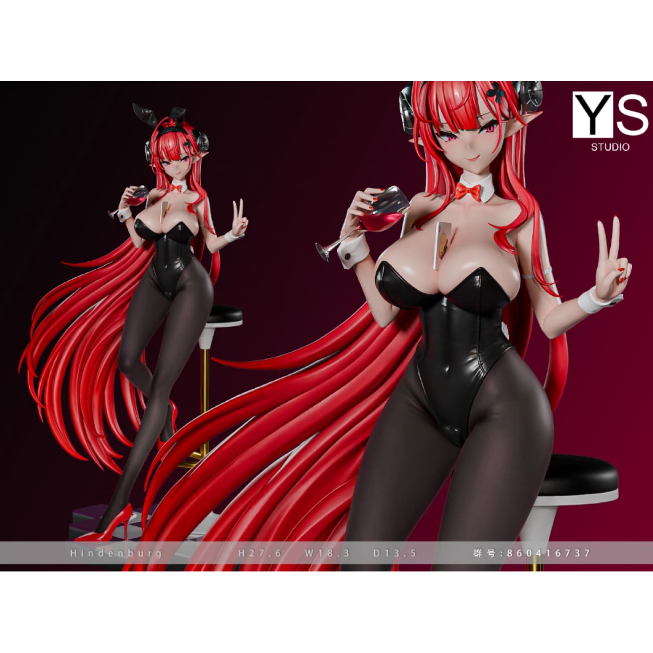 YS Studio - KMS Hindenburg / KMS Prinz Eugen Bunny Girl Ver. [6 Variants]