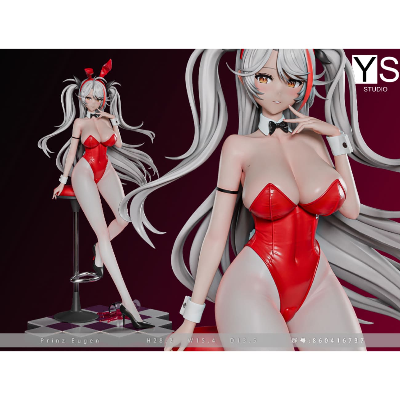 YS Studio - KMS Hindenburg / KMS Prinz Eugen Bunny Girl Ver. [6 Variants]