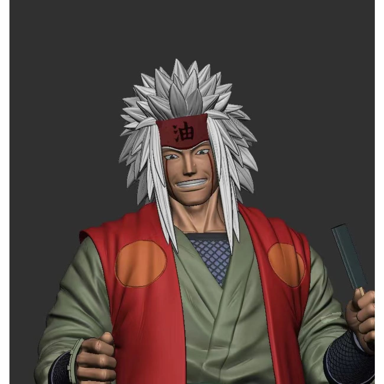 Yu Gu Tou Studio - Jiraiya & Naruto Uzumaki