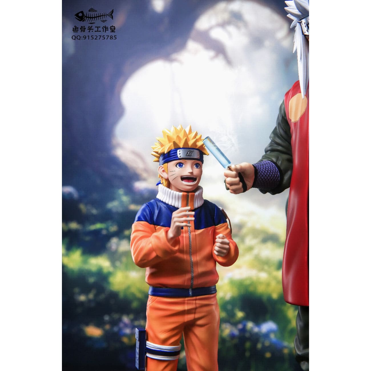 Yu Gu Tou Studio - Jiraiya & Naruto Uzumaki